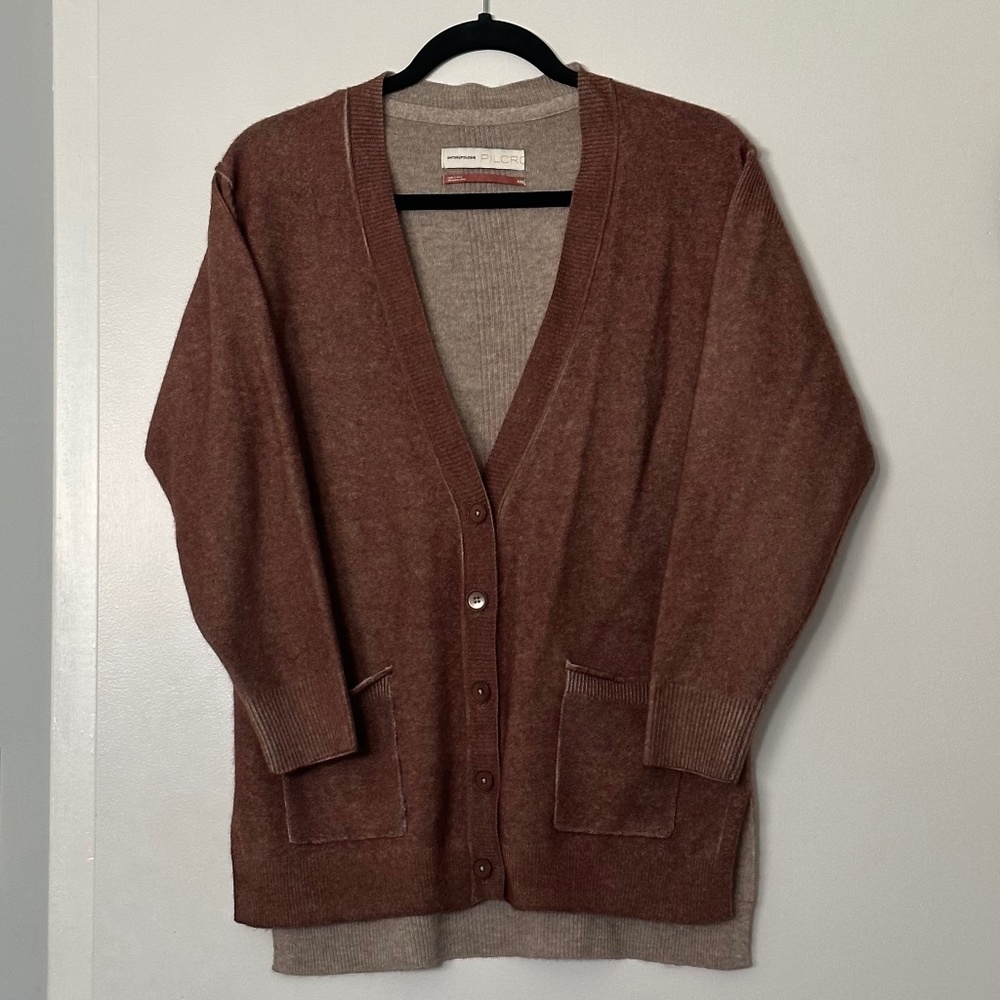 Anthropologie Pilcro Kelly 100% cashmere cardigan